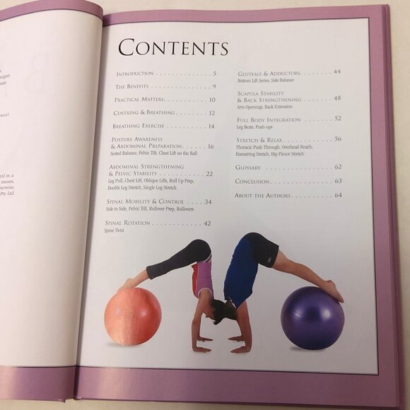 Preowned Simply Ball with Pilates Principles (Book & DVD) - 2003 Exercise - Picture 3 of 3